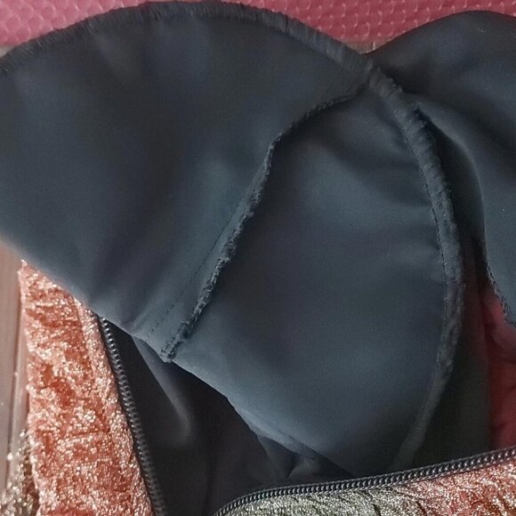 Joseph Ribkoff Zip Blazer Crinkle Metallic Ombre Holiday Maximalist Statement - Picture 11 of 13